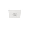 TAST Empotrable Cuadrado Blanco Faro - Luminaria LED para techo, Ref. 44002