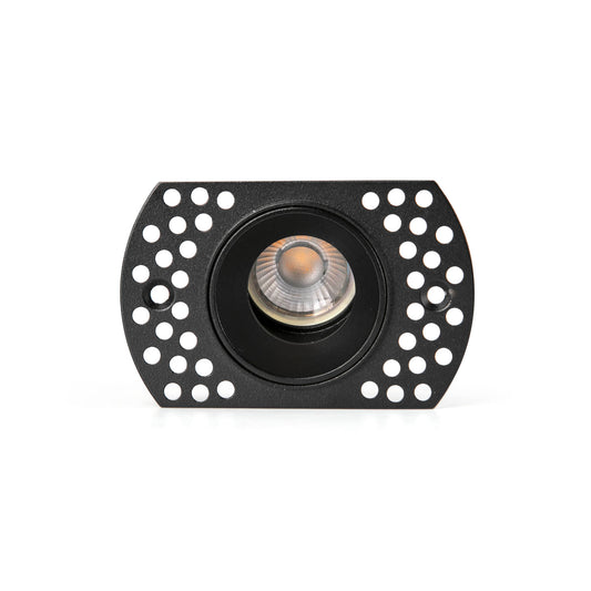 Empotrable Orientable Trimless FLIC Negro GU10 MR11 FARO - vista principal | FARO
