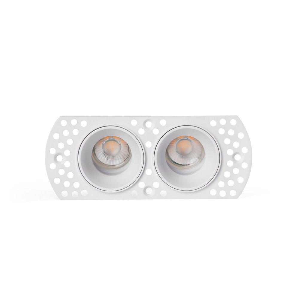 Empotrable Orientable Trimless FLIC 2L Blanco GU10 FARO
