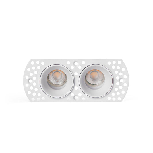 Empotrable Orientable Trimless FLIC 2L Blanco GU10 FARO - vista principal | FARO