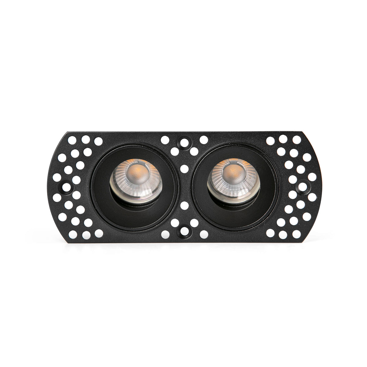 Empotrable Orientable Trimless FLIC 2L Negro GU10 FARO - vista principal | FARO