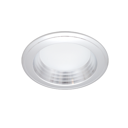 Foco empotrable Corfu Plata 5W de Fabrilamp, iluminación LED eficiente y moderna para interiores.