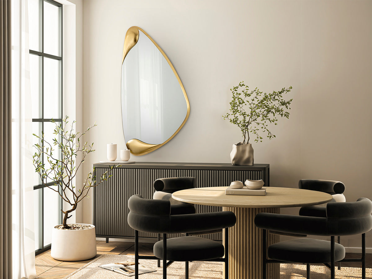 Espejo Decorativo Daisy 121x68,5 cm Pan de Oro Schuller - vista principal | Schuller