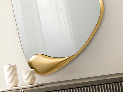Espejo Decorativo Daisy 121x68,5 cm Pan de Oro Schuller en ambiente decorado | Schuller