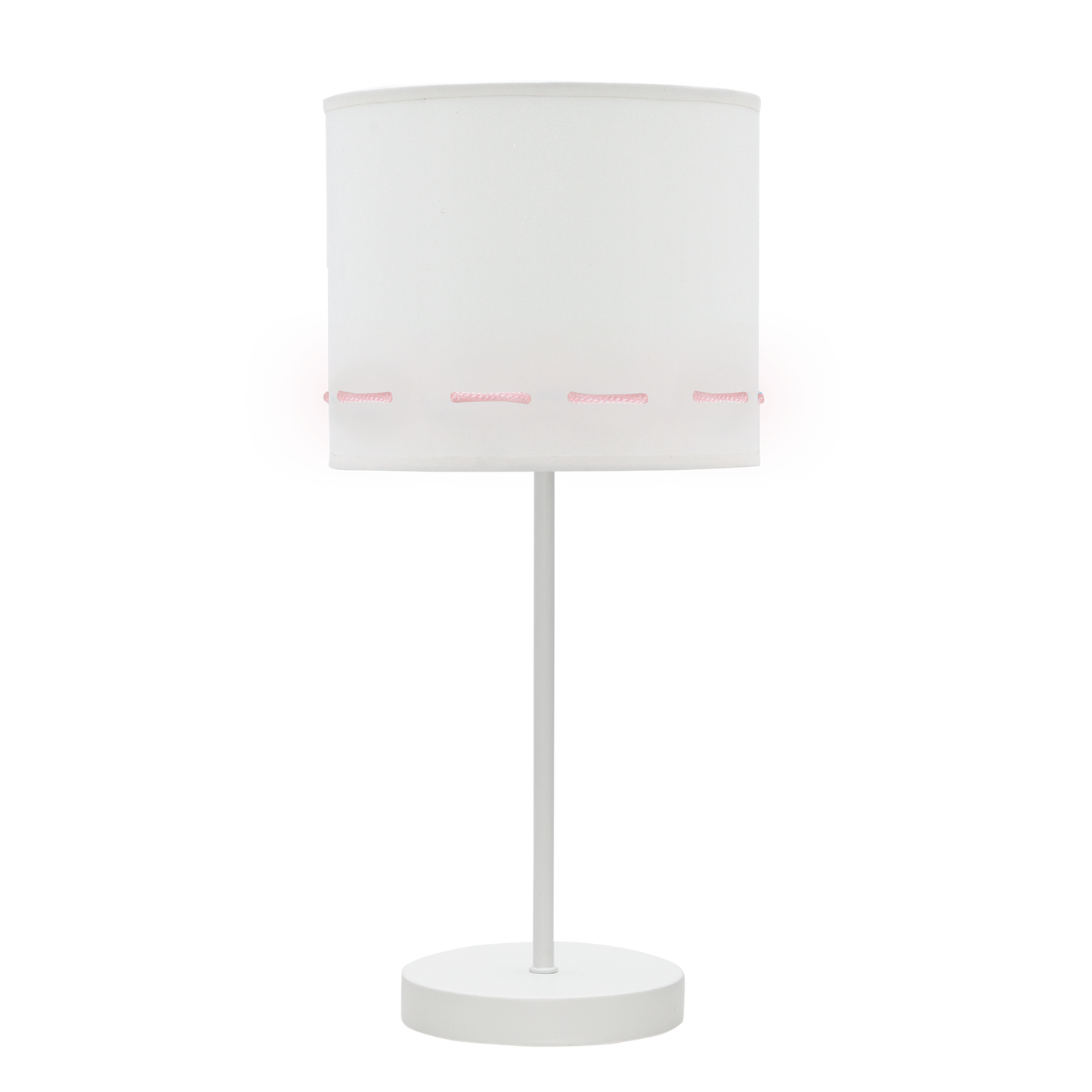 Sobremesa Trazos Rosa Bebé de Fabrilamp: Iluminación suave para habitaciones infantiles.  Compra en luzguru.com