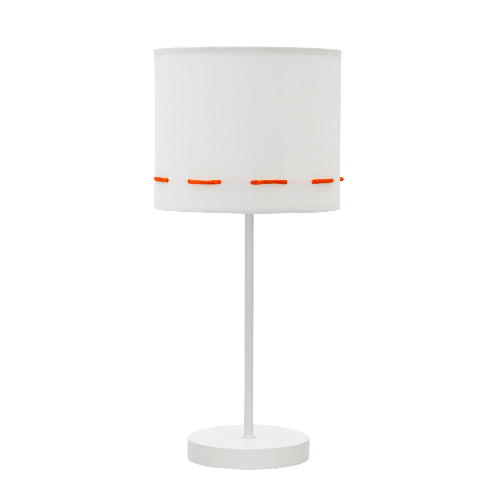 Sobremesa Trazos Naranja E14 de Fabrilamp, diseño infantil, ideal para habitaciones de niños, disponible en luzguru.com