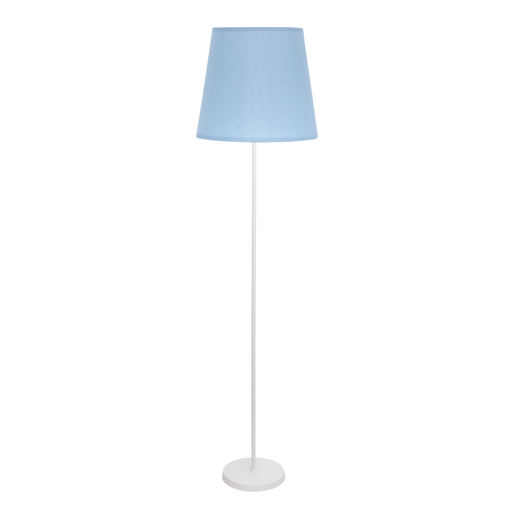 Pie de salón Maldivas Blanco/Celeste, modelo 110641008 de Fabrilamp. Diseño elegante y moderno para tu salón.