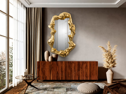 Espejo de Pared Tatum 151x95 cm Pan de Oro Schuller - vista principal | Schuller