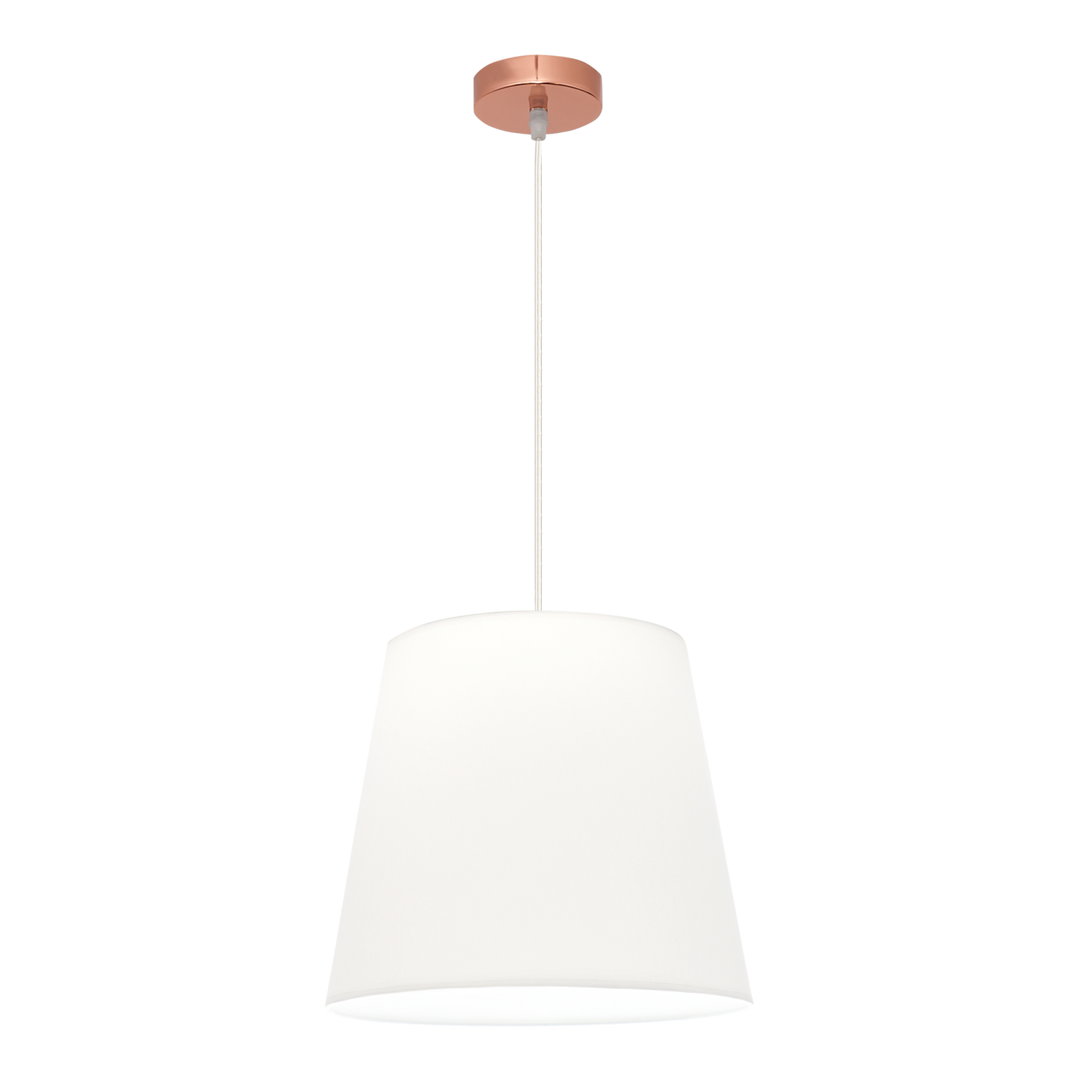 Colgante Maldivas Fabrilamp oro rosa y blanco para interior
