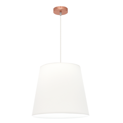 Lámpara Maldivas fabricada en Metal color Oro Rosa, diseño elegante