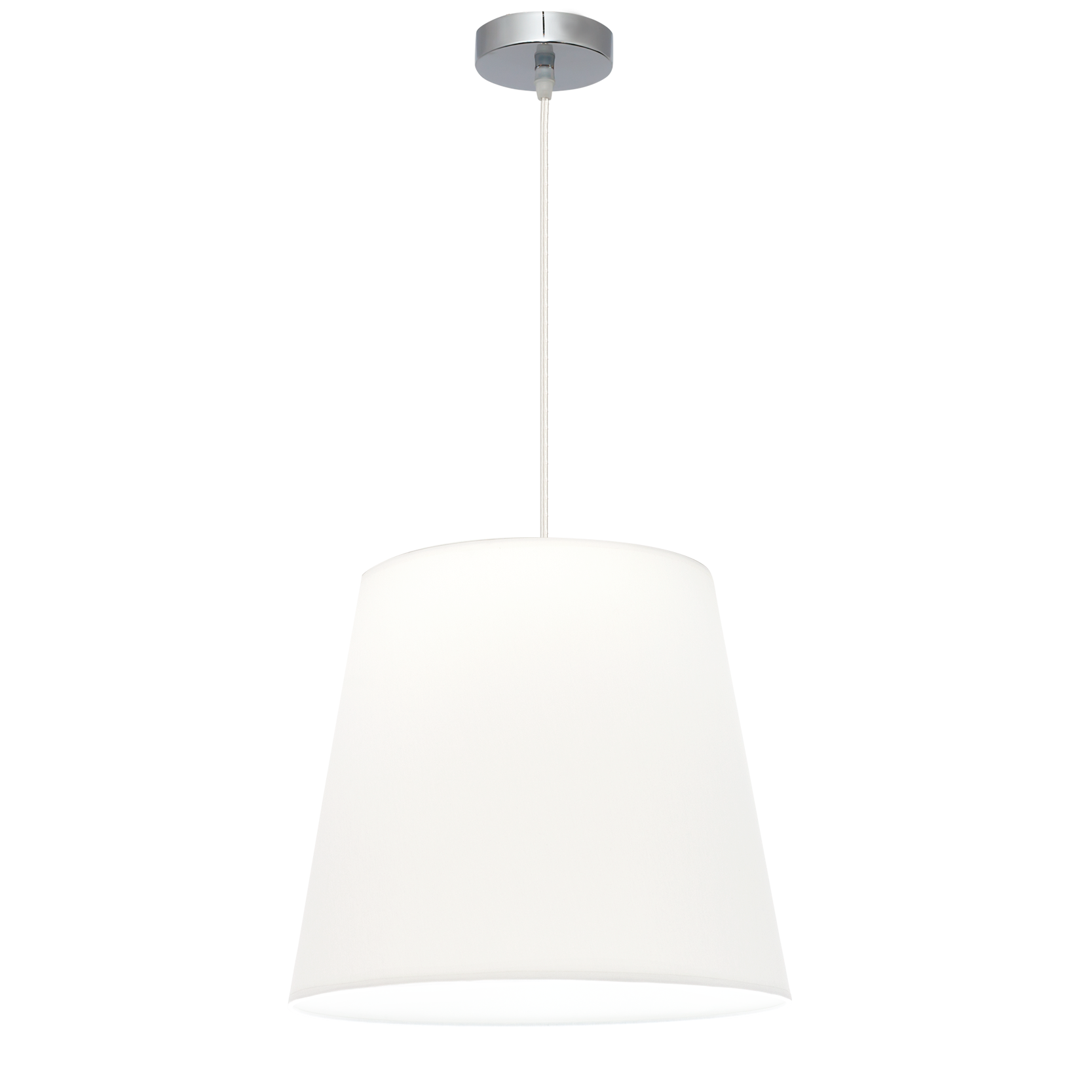 Colgante Maldivas Cromo/Blanco de Fabrilamp, diseño elegante y moderno para tu hogar. luzguru.com