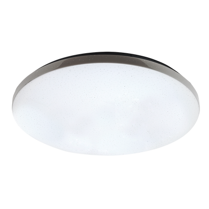 Plafón LED Amaranto 50W blanco, vista general, luzguru.com