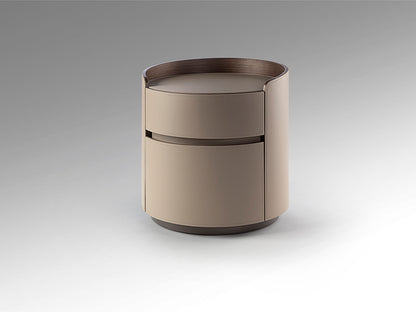 Mesita de Noche Cirze Beige Redonda - Schuller - 411752 - Vista 4