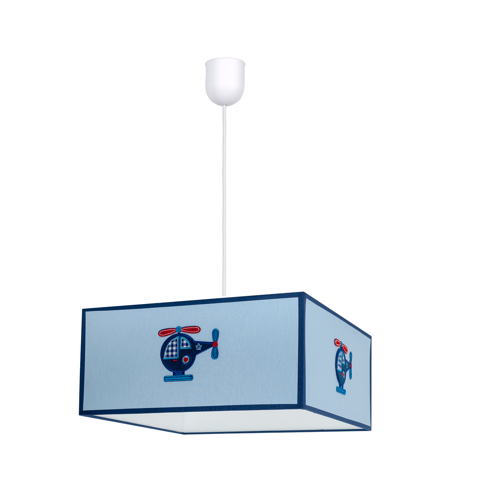 Colgante infantil con luz difusa ideal para habitación de niños