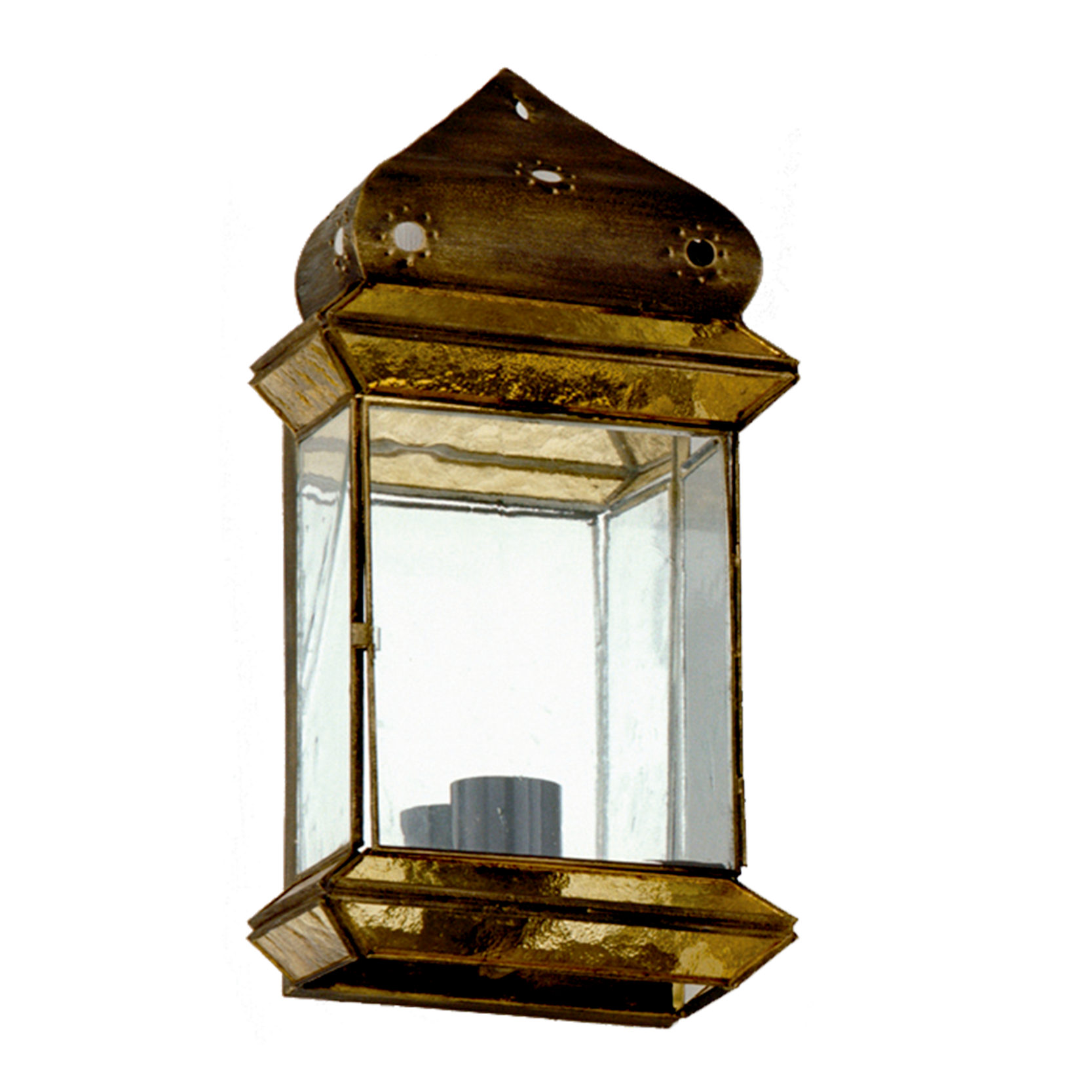 Aplique Ambarina fabricado en Metal color Cuero