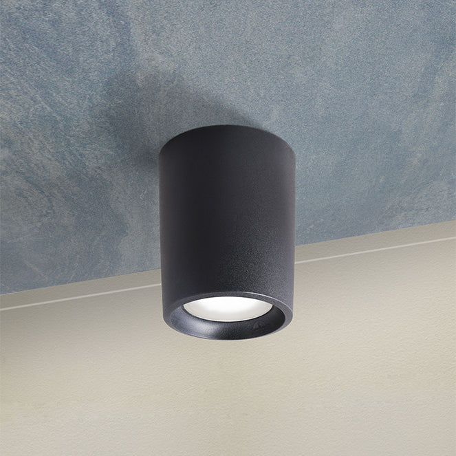 Foco de Exterior LIVIA 1xE27 15W CCT IP55 Negro Fumagalli - imagen 2 | Interlusa