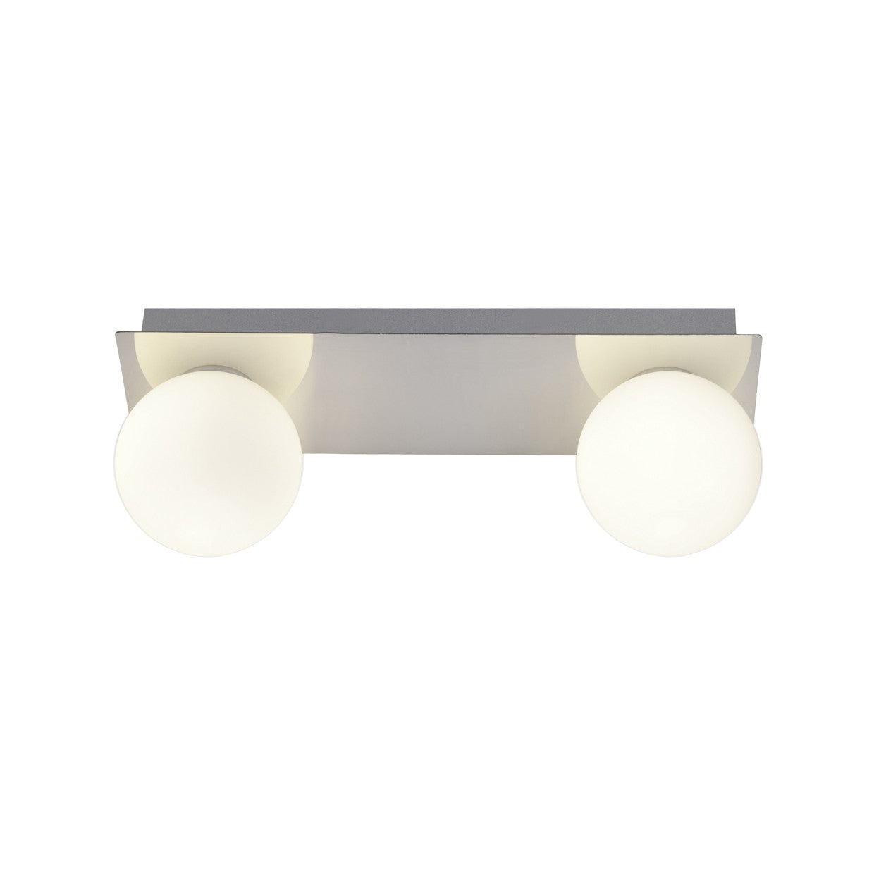 Regleta 2L Gio cromo ALEMAR IP44 baño - Vista principal