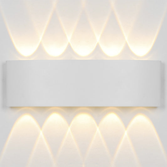 Aplique exterior King instalado en pared exterior - Ambiente terraza