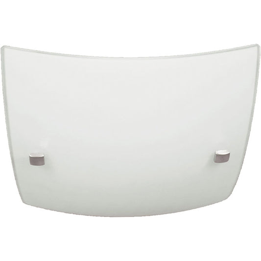Plafón MARSELHA Cuadrado 25 cm Opaco LUMIT Interlusa - Vista frontal principal en fondo blanco | LuzGurú