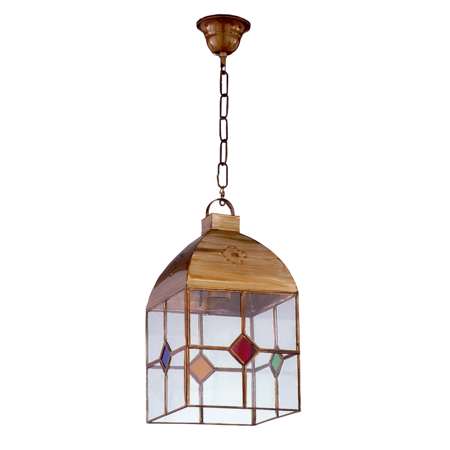 Farol colgante con casquillo E27 para ambiente acogedor