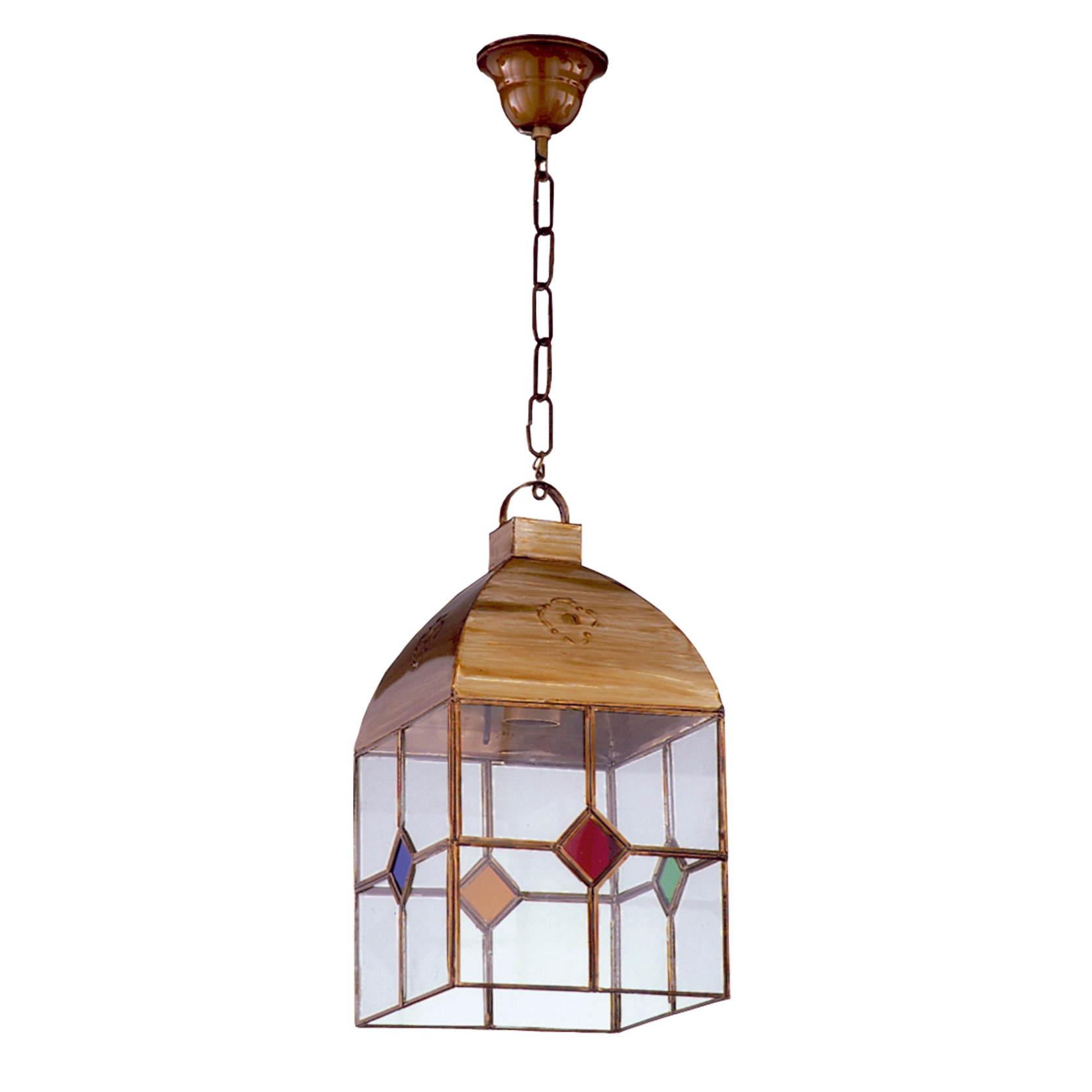 Farol colgante con casquillo E27 para ambiente acogedor