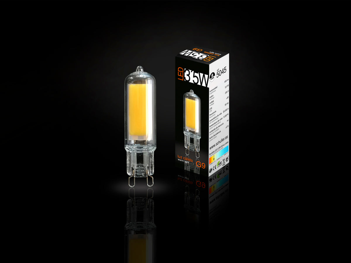 Bombilla LED G9 COB 4W Luz Cálida 3000K Schuller en ambiente decorado | Schuller · Ref. 5045