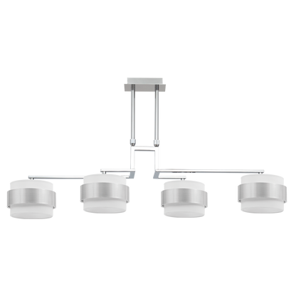 Lámpara de techo con altura regulable entre 50 y 65 cm, ideal para salón