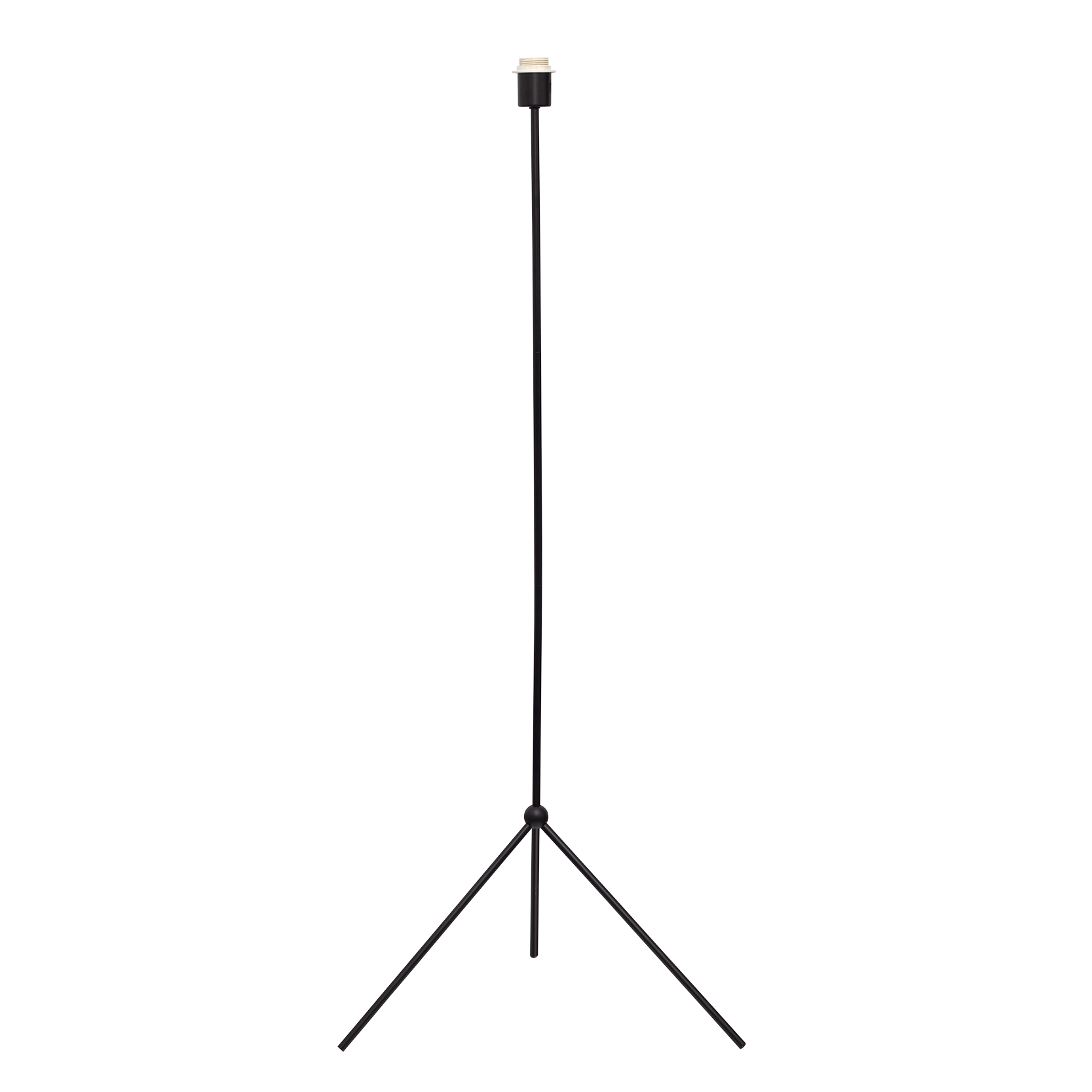 Armazón para pie de salón serie Imola, color negro, portalámparas E27. Fabrilamp en luzguru.com