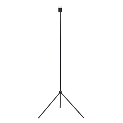 Armazón para pie de salón serie Imola, color negro, portalámparas E27. Fabrilamp en luzguru.com