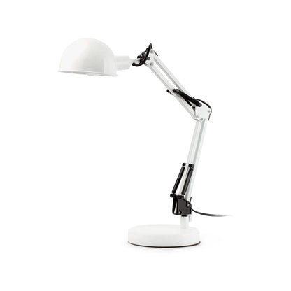 Lámpara Flexo Estudio Blanca FARO BAOBAB 51908