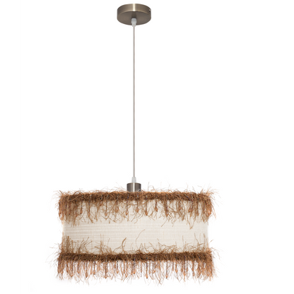 Lámpara colgante con altura ajustable hasta 100cm para interior