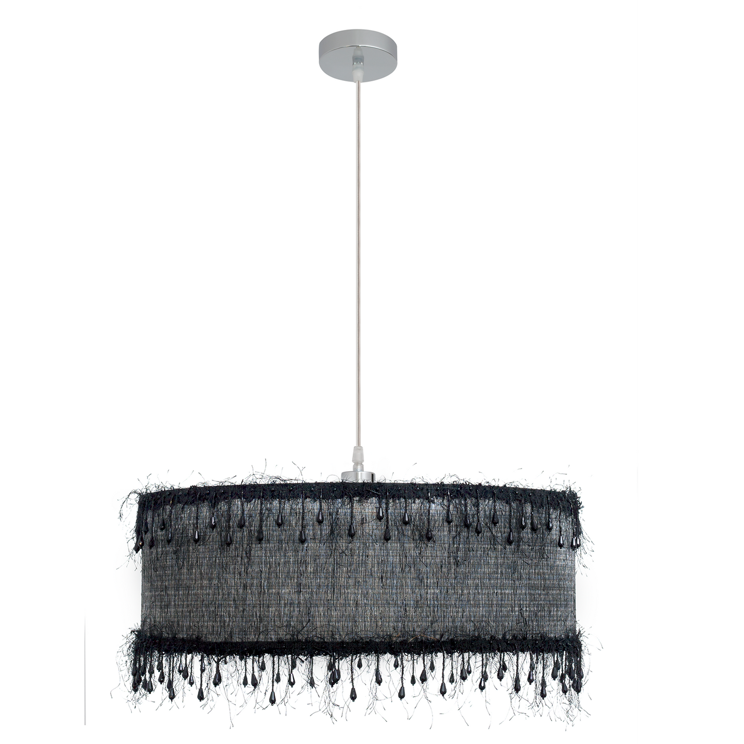 Lámpara colgante con altura regulable, ideal para interior doméstico