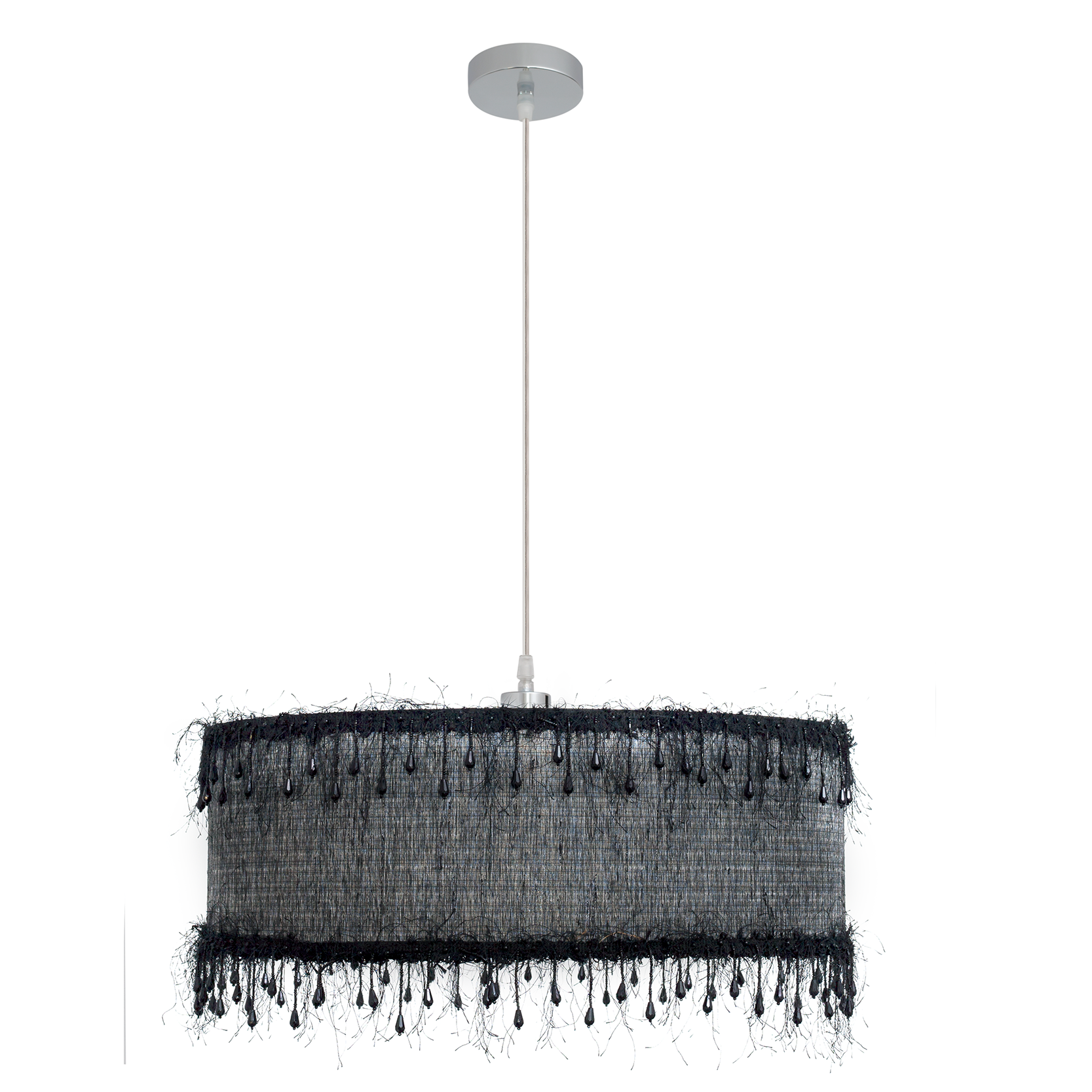 Lámpara colgante con altura regulable, ideal para interior doméstico