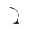OTTO Flexo LED Minimalista Negro Mate Faro 52064 para escritorio y estudio