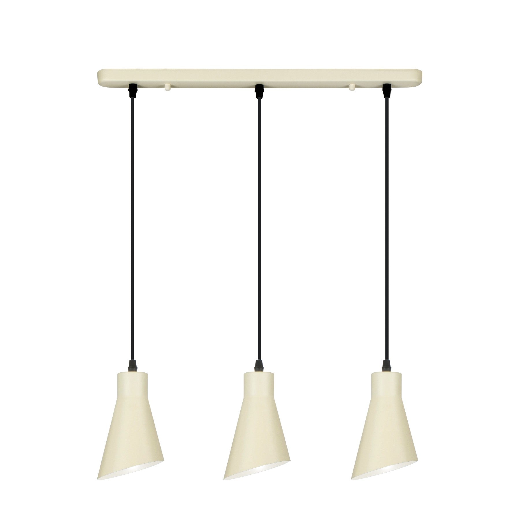 Lámpara de 3 Luces Bera Crema Satinado Regulable - Schuller - 13348 - Vista 4