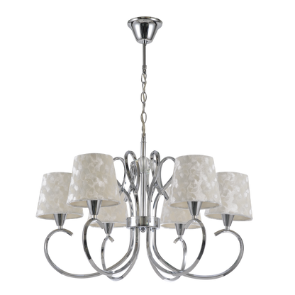 Lámpara clásica de 6 luces E14 con diseño elegante ideal para interior
