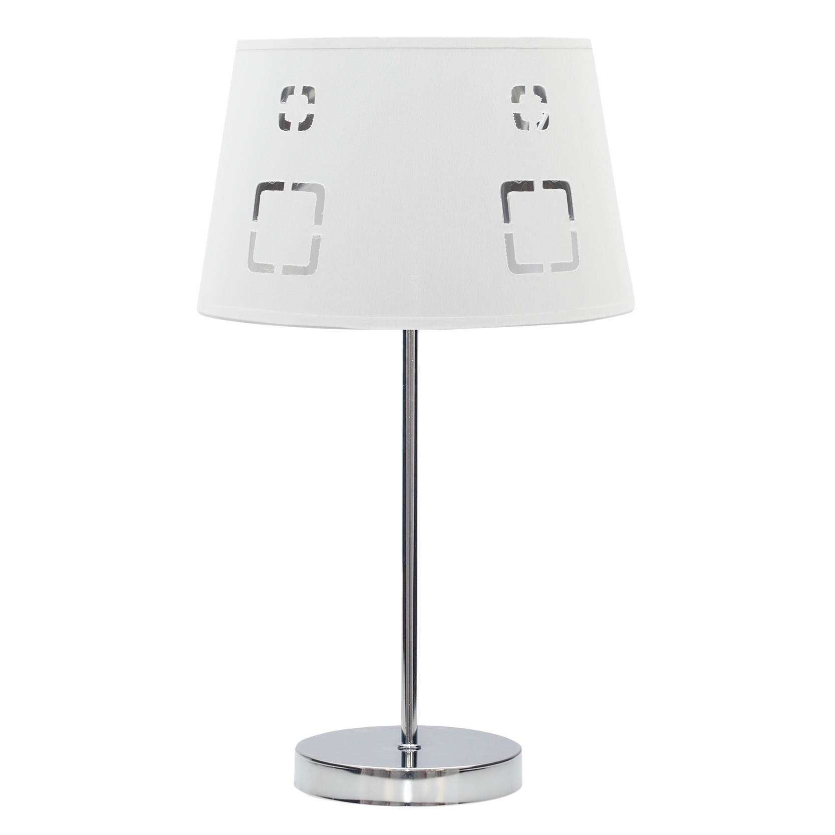 Lámpara de mesa con luz difusa, perfecta para crear un ambiente cálido en el interior de tu hogar.