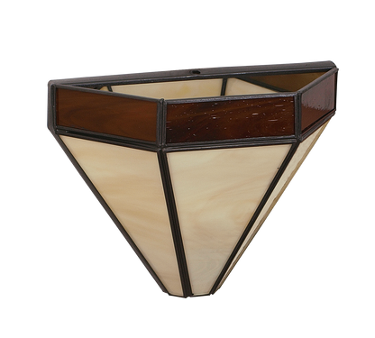 Aplique Adarve fabricado en Resina color Negro/Beis/Marrón