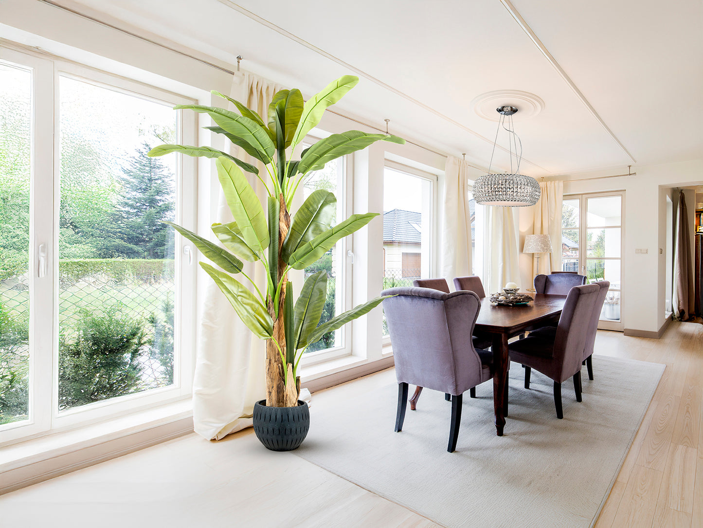 Planta Artificial Platanera H180 - Con Base y Maceta - Schuller - 281461 - Vista 2