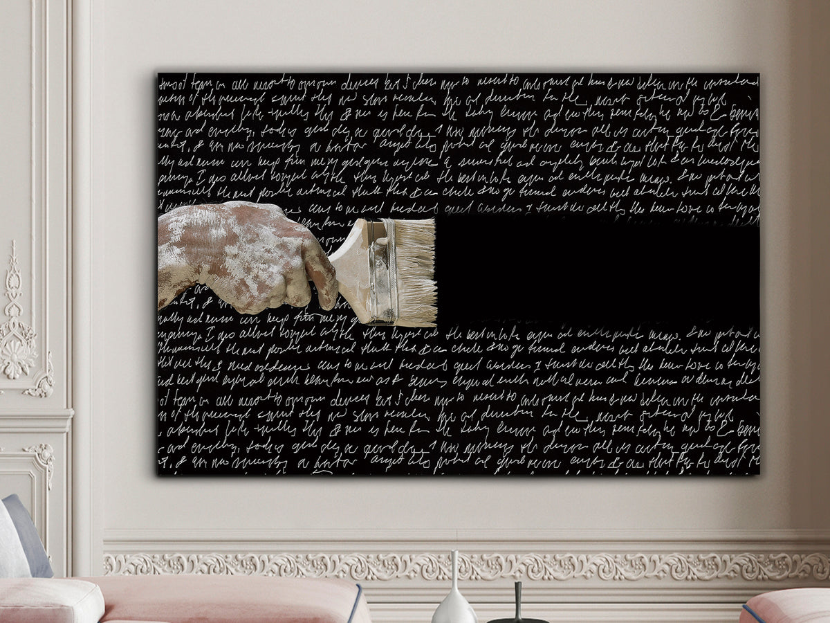 Fotografía Impresa en Cristal Templado Poesia 180x120 cm Schuller en ambiente decorado | Schuller
