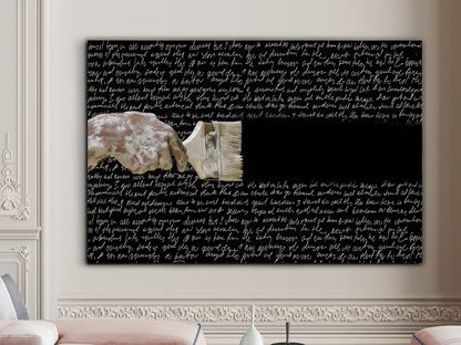 Fotografía Impresa en Cristal Templado Poesia 180x120 cm Schuller en ambiente decorado | Schuller
