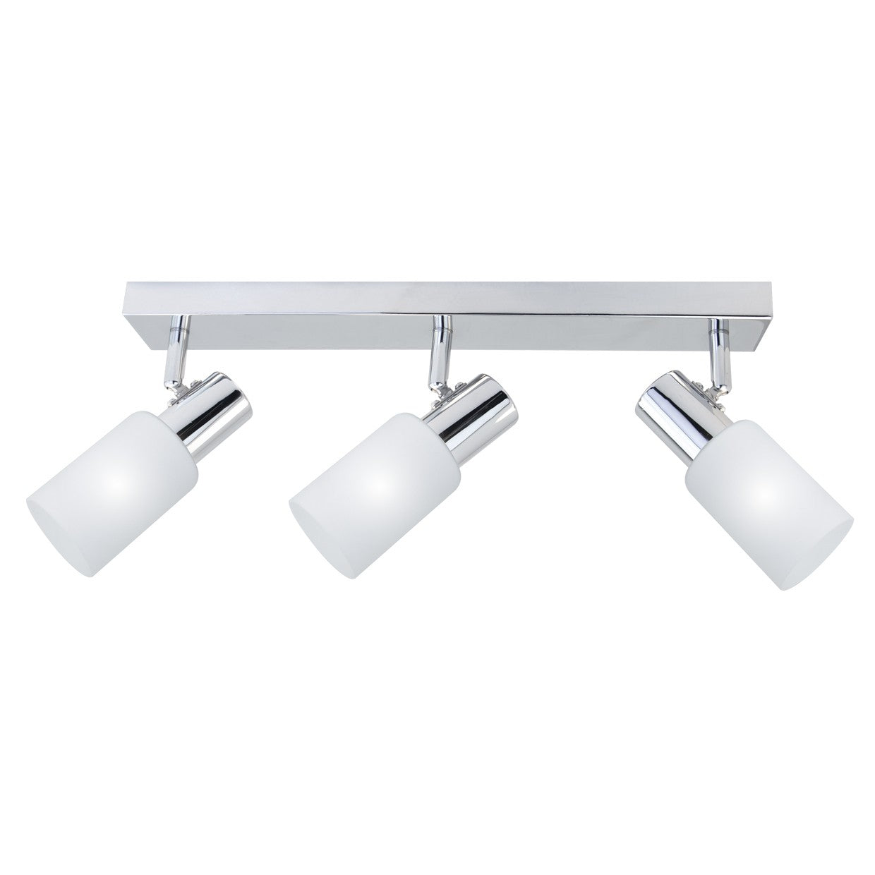 Regleta 3 luces Samba cromo ALEMAR con tulipas opal - Vista principal