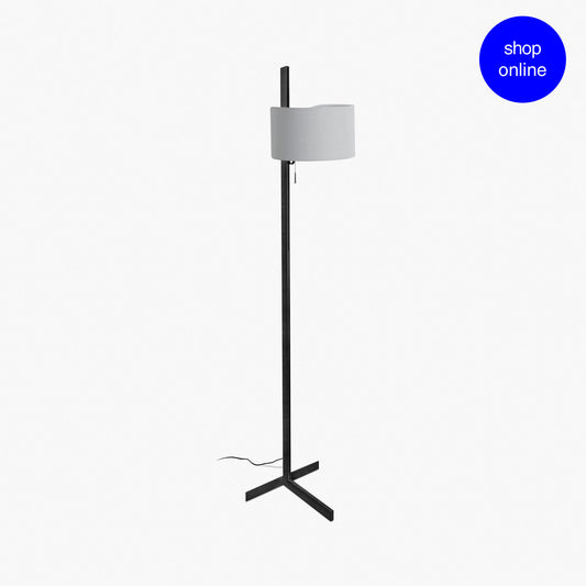 Lámpara de Pie Stand Up 175 cm Regulable Negro y Gris FARO - vista principal | FARO