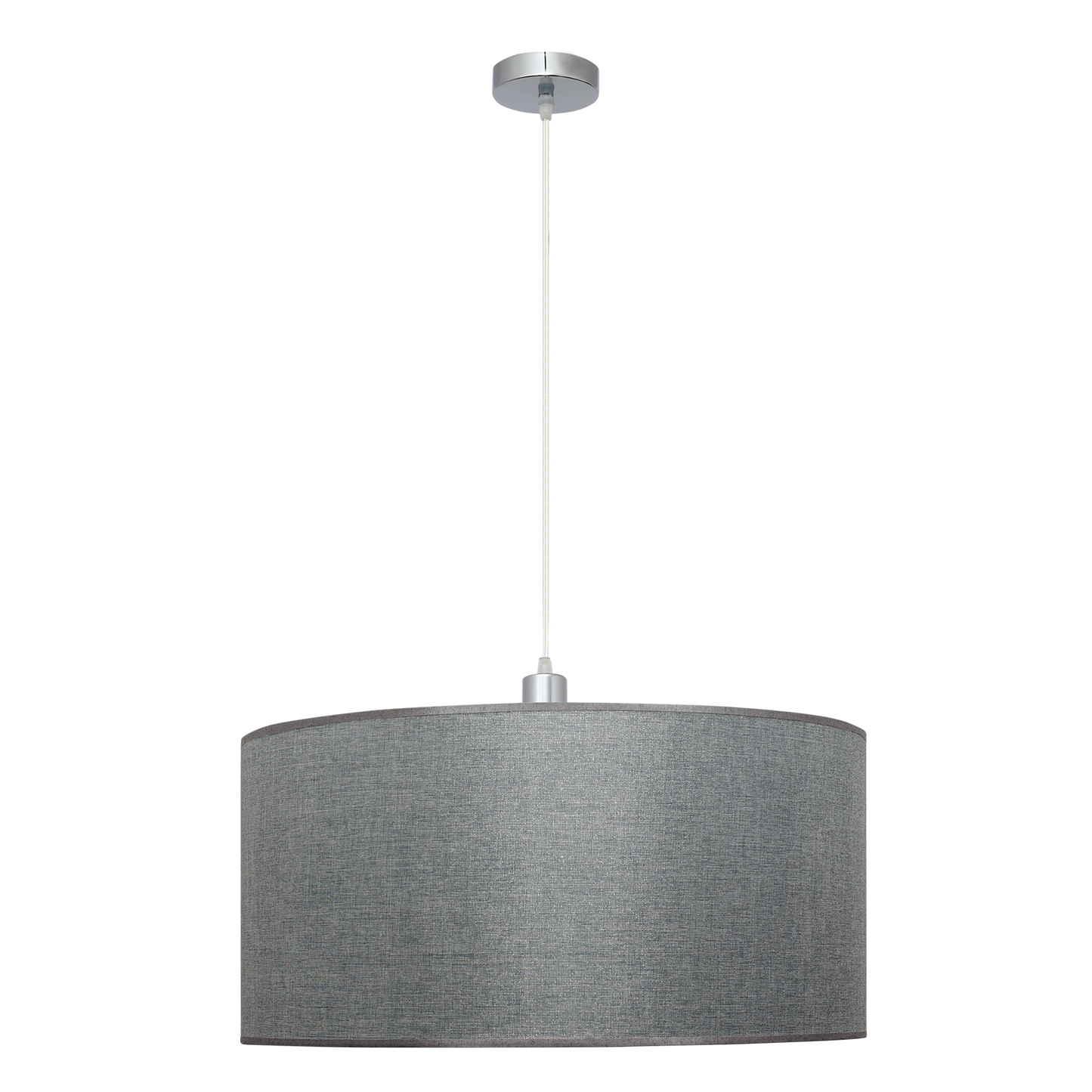 Colgante Serie Axel Plata 50cm de Fabrilamp, diseño moderno y elegante para iluminar tu hogar.