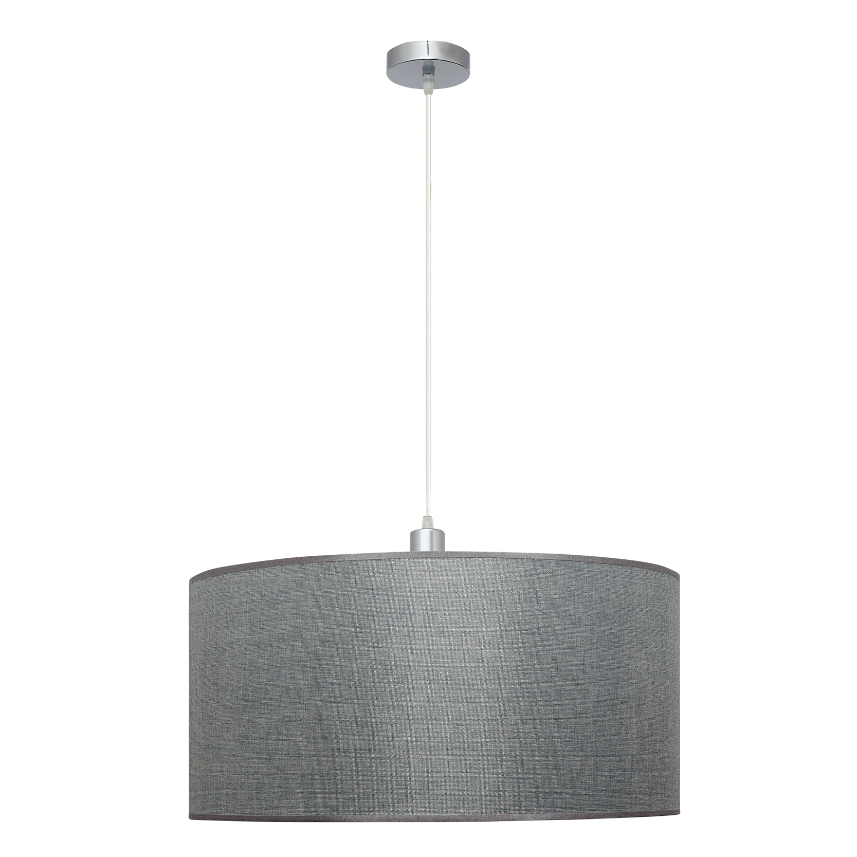 Colgante Serie Axel Plata 50cm de Fabrilamp, diseño moderno y elegante para iluminar tu hogar.