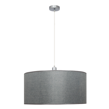 Colgante Serie Axel Plata 50cm de Fabrilamp, diseño moderno y elegante para iluminar tu hogar.