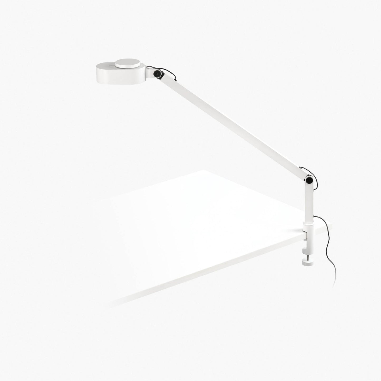 Lámpara de pinza INVITING FARO LED regulable, ideal para escritorio. Ref. 57315