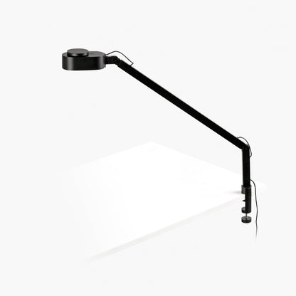 INVITING Lámpara de Pinza LED Regulable Negra Faro 57316 para escritorio