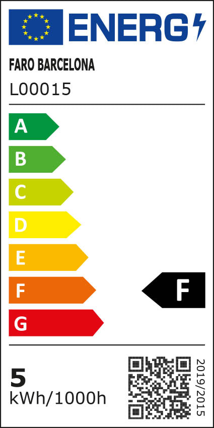 Luminaria de superficie con LED regulable en intensidad y color