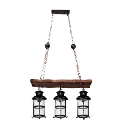 Lámpara colgante con altura regulable ideal para crear ambiente acogedor